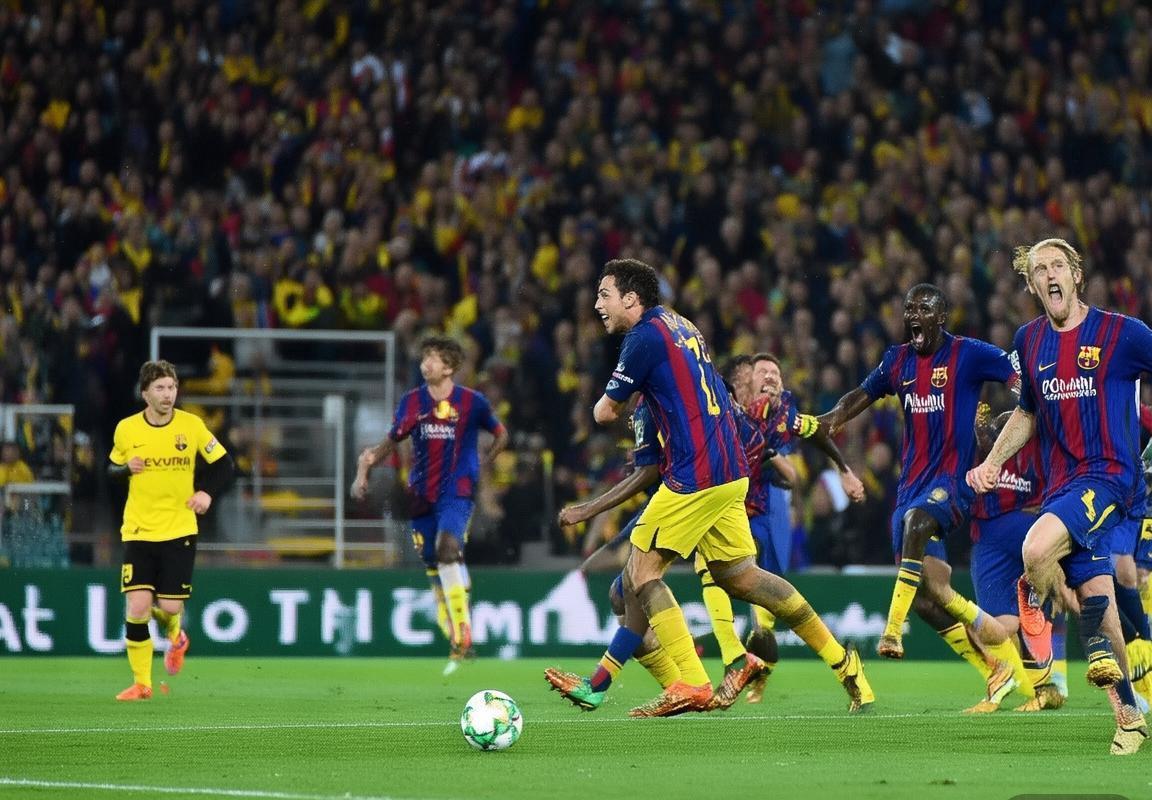 欧冠盛宴：巴萨7-1横扫多特蒙德(图3)